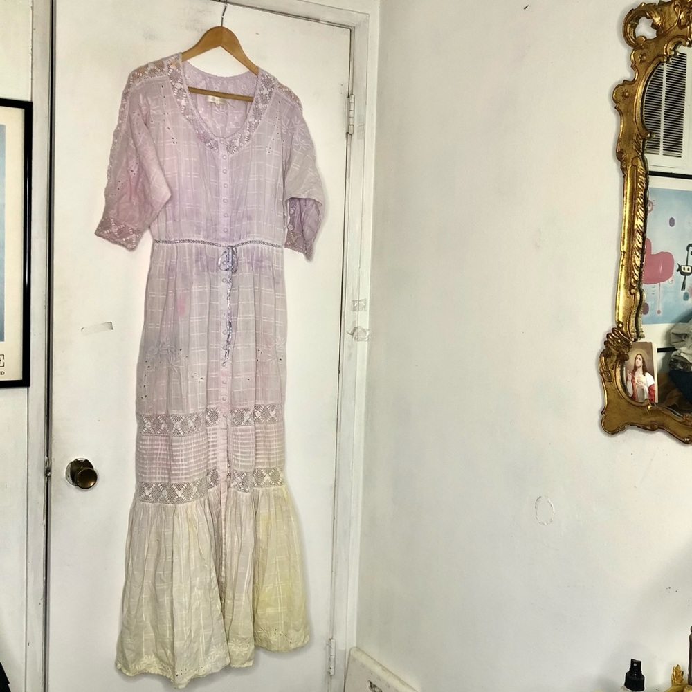 LoveShackFancy Pastel Maxi Dress